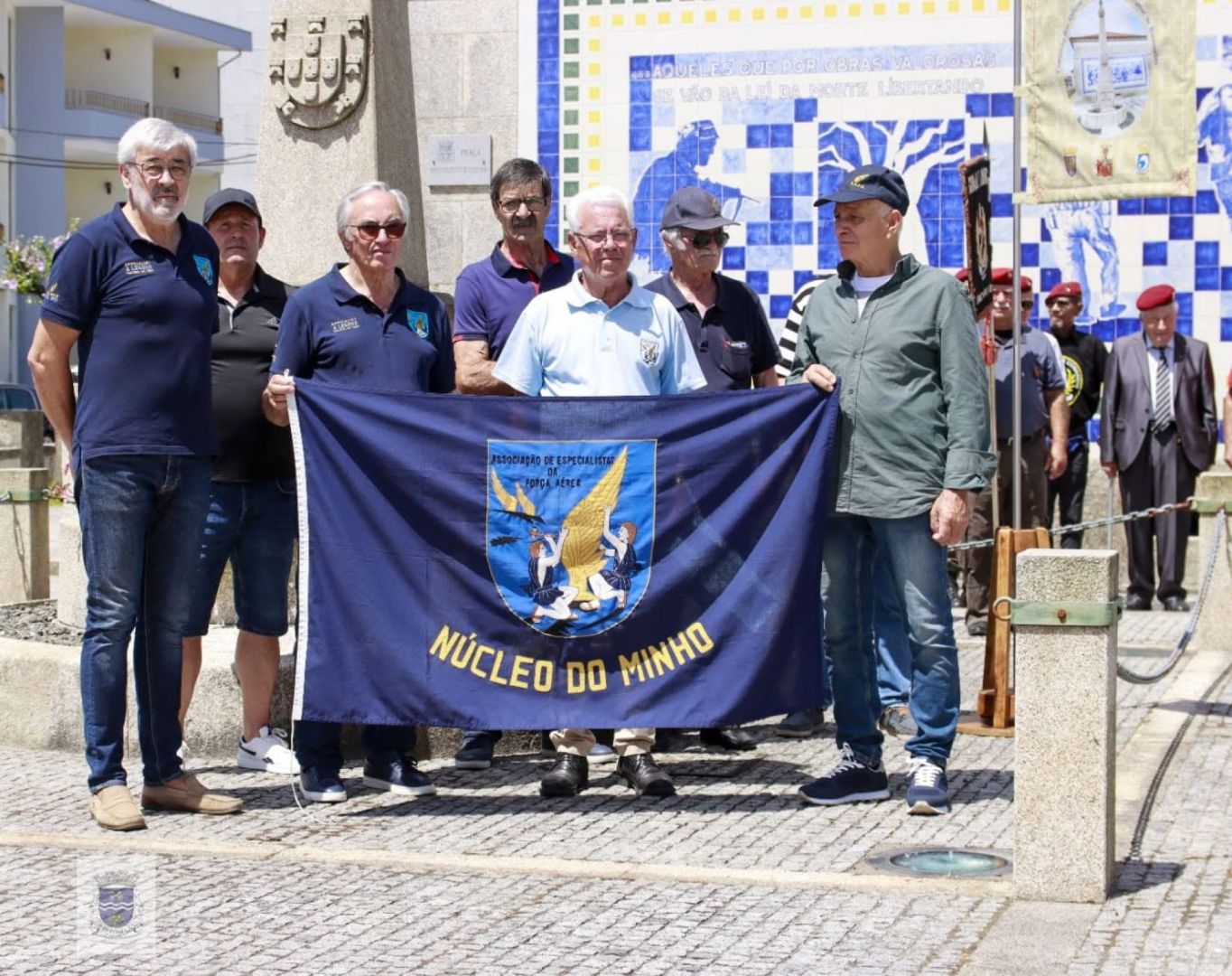 N�cleo do Minho da A.E.F.A. presente em Homenagem aos Combatentes